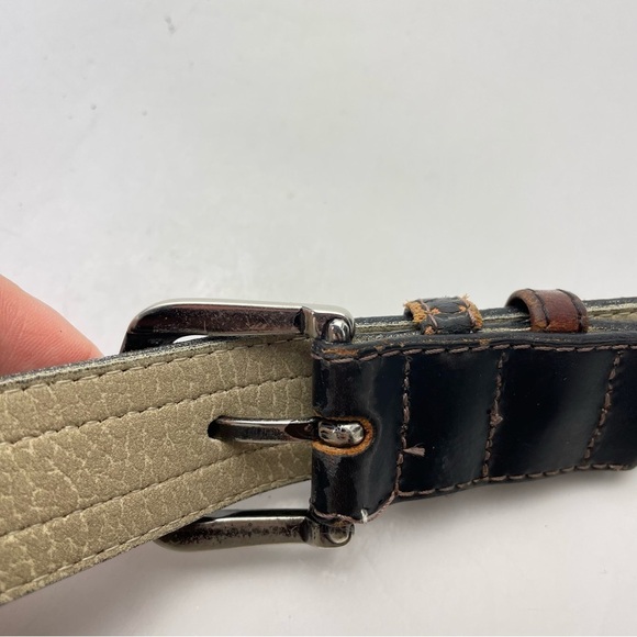 PIERRE Cardin Paris Men’s Size 38 Two Tone Belt - Picture 11 of 14